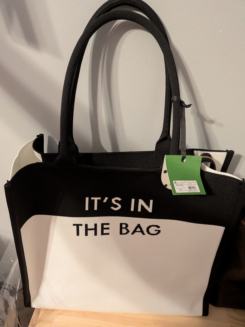 Kate Spade X Target Limited Edition Collaboration "IT'S IN THE BAG" NWT Tote Bag